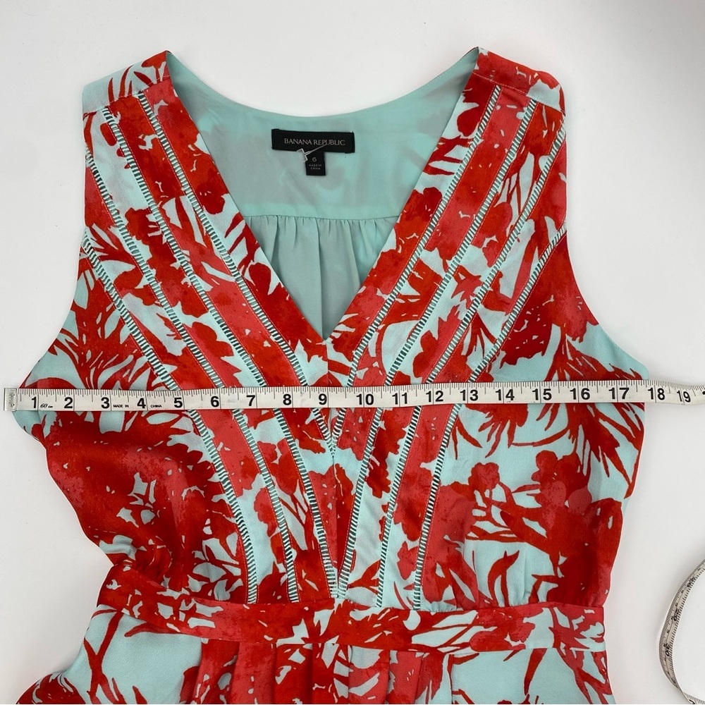 Banana Republic Sleeveless Summer Floral Dress size 6 - Picture 12 of 12